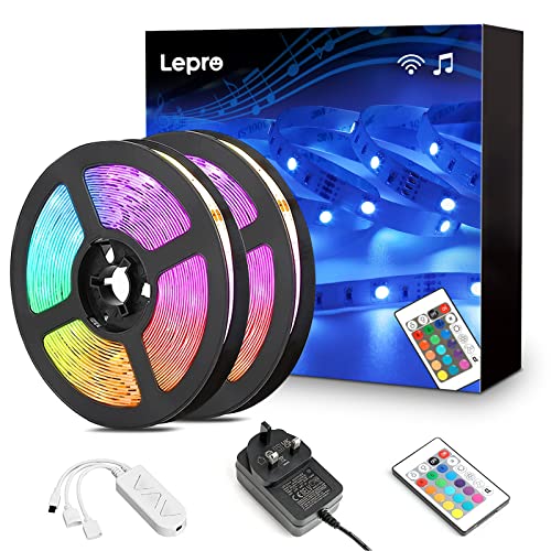 10M Music Sync RGB LED Strip Lights with Remote