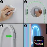 RGB Neon Light Strip with Remote & App Control