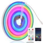 RGB Neon Light Strip with Remote & App Control