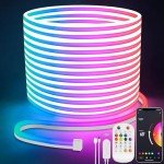 10M RGB LED Neon Strip Light - App/Remote Control