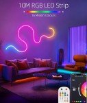 10M RGB LED Neon Strip Light - App/Remote Control