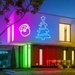 10M RGB LED Neon Strip Lights with Remote