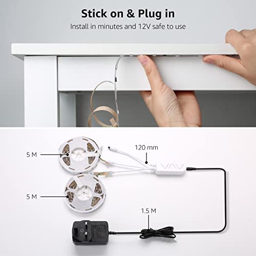 10M MagicColor Addressable RGB LED Strip with Remote Control