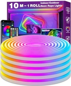AILBTON 10m App-Controlled RGB Neon Light Strip