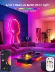 Lamomo 10M RGB LED Neon Strip Light with App