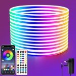 10M RGB LED Neon Light Strip with Remote