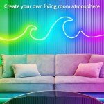 10M RGB LED Neon Light Strip with Remote