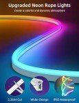 Lamomo 10M RGB LED Neon Strip Light with App