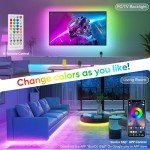 Bluetooth RGB LED Strip Light, 15M with Remote