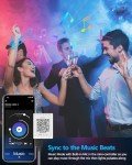 15M RGB LED Strip Lights with Music Sync Control