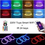 15m WiFi RGB Neon LED Strip with Remote