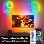 40M RGB LED Neon Light Strip with Remote