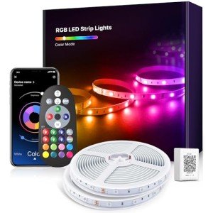 20m RGB LED Strip Lights with App Control