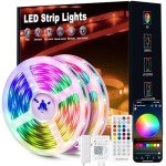 Beaeet 30m RGB Music Sync LED Strip Lights