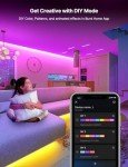 30m RGB Music Sync LED Strip Lights with App Control