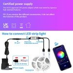 30M Color Changing RGB LED Strip Lights