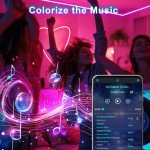 Lucienstar 10M RGB LED Neon Rope Lights