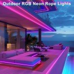 Lucienstar 10M RGB LED Neon Rope Lights
