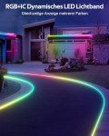 Aclorol RGB+IC 5M Dimmable LED Strip Light
