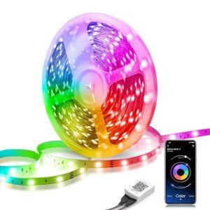 30M Music Sync Color Changing LED Strip Lights