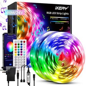 30M Color Changing RGB LED Strip Lights