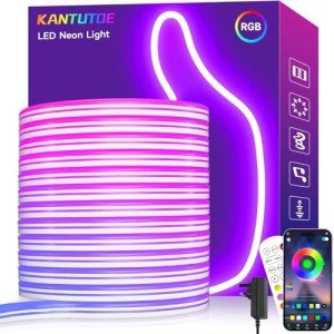 KANTUTOE 10m RGB LED Neon Rope Lights