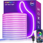 KANTUTOE 10m RGB LED Neon Rope Lights