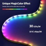 10M MagicColor Addressable RGB LED Strip with Remote Control