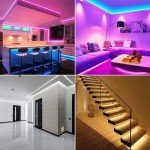 Aluminum LED Channel Kit with Diffuser and Clips