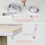 5M Dimmable LED Strip Lights - Remote Control Included