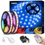 15M RGB LED Color Changing Strip Lights with Remote