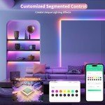 RGB Smart IC COB LED Strip Light 10M