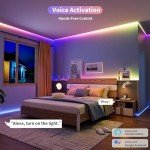 RGB Smart IC COB LED Strip Light 10M