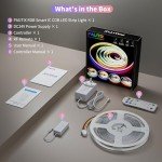 RGB Smart IC COB LED Strip Light 10M