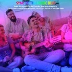 Bluetooth RGB LED Strip Lights with Remote, 20M