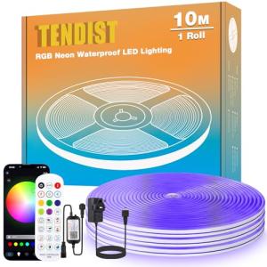 10M RGB LED Neon Rope Light - Waterproof & WiFi