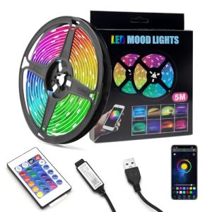 5m Bluetooth RGB LED Light Strip with Remote