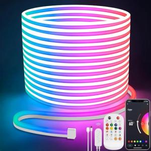 20M Flexible RGB LED Neon Strip Lights