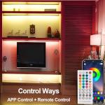 20m RGB LED Strip Lights with Music Sync