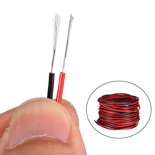 15m Red/Black 2pin Extension Cord for LED Strip