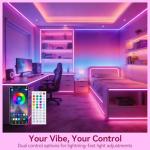 Lucienstar 32.8FT RGB LED Neon Rope Lights