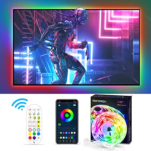 5m RGB LED Strip Lights with App & Remote Control