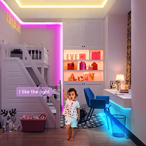 40M Ultra-Long LED Strip Lights with Music Sync