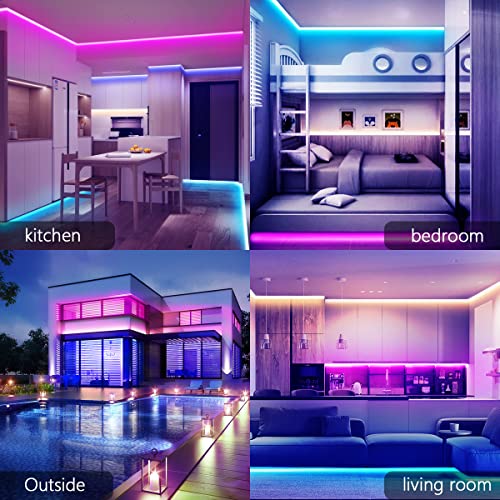 40M Ultra-Long LED Strip Lights with Music Sync