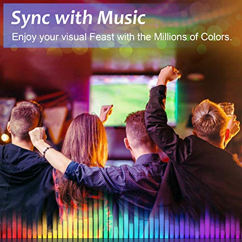 20m Alexa Smart LED Strip Lights with Music Sync
