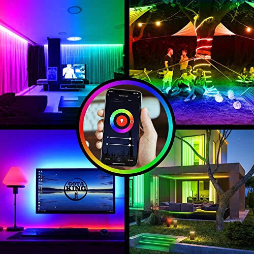 20m Alexa Smart LED Strip Lights with Music Sync