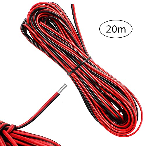 20m 2Core Copper Cable for LED Light Strips
