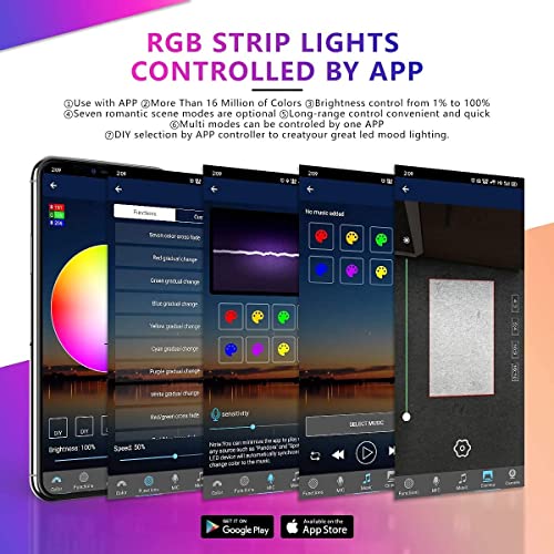 20M WiFi Smart Phone Controlled RGB LED Strip