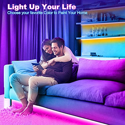20M Bluetooth RGB LED Strip Lights Kit