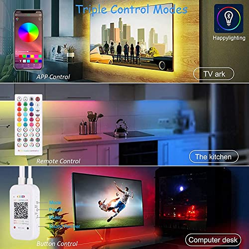 20M Bluetooth RGB LED Strip Lights Kit